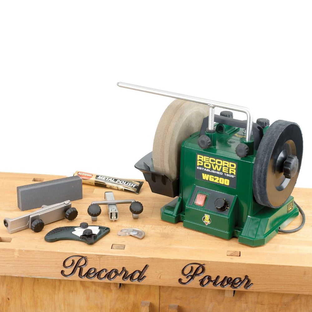 Record Power WG200 Affilatrice ad acqua - Emporio della Tornitura